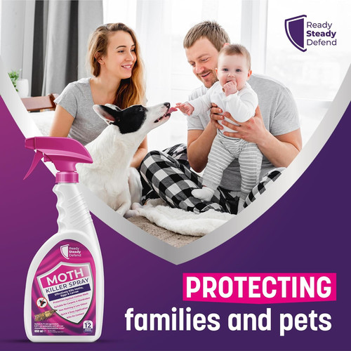 Moth killer spray 650ml - spray,