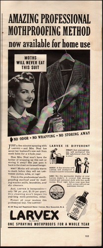 1948 vintage larvex retro - vintage,