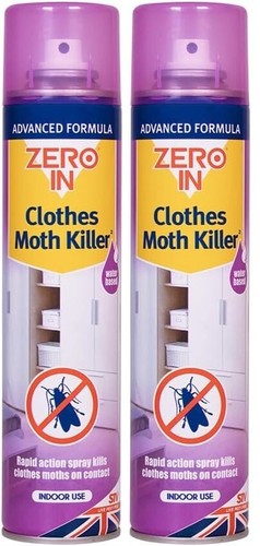 Zero clothes moth - 2x,